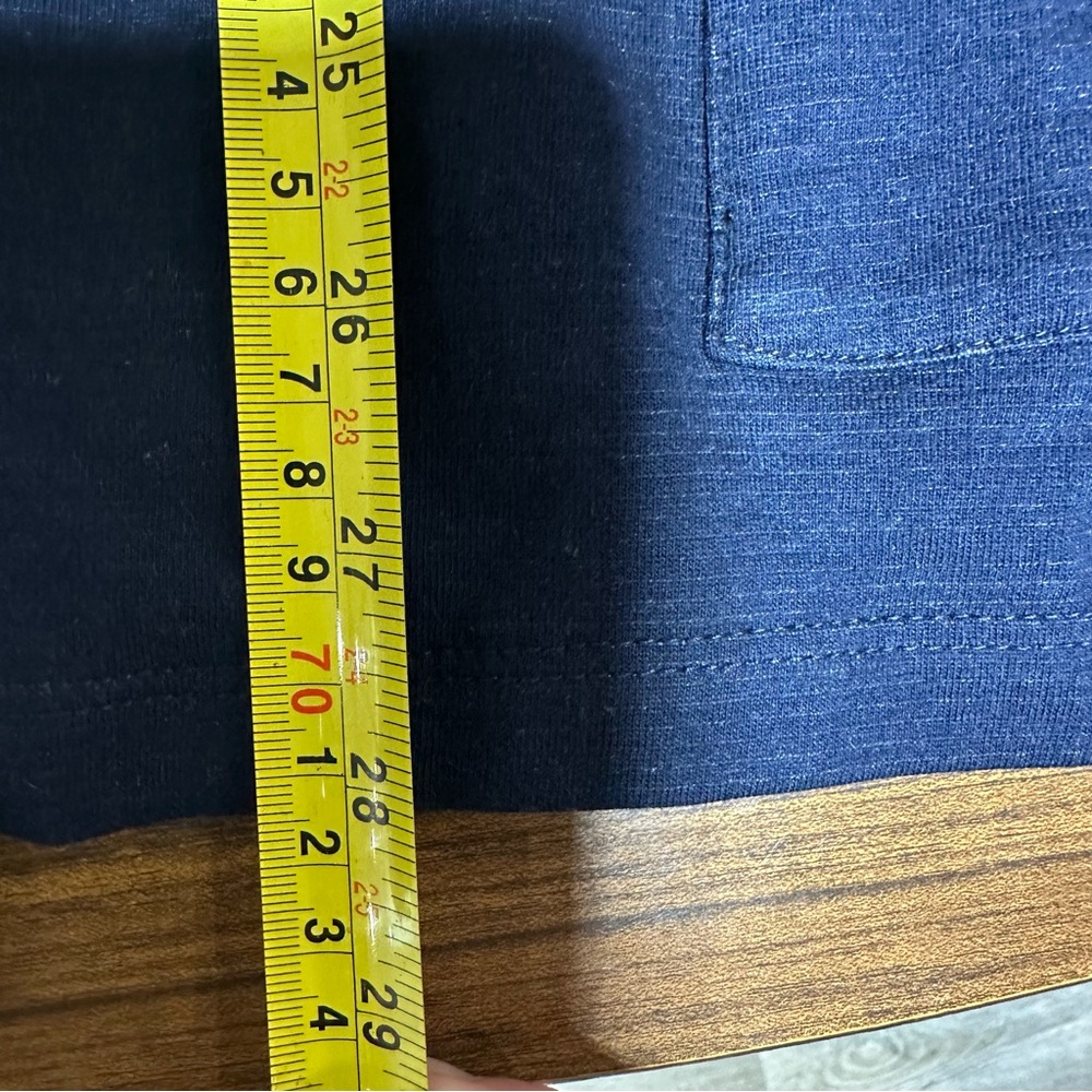 Talbots Open Front Blazer Blue/White Stripes size 2X NWT pockets coastal grandma - Picture 5 of 6